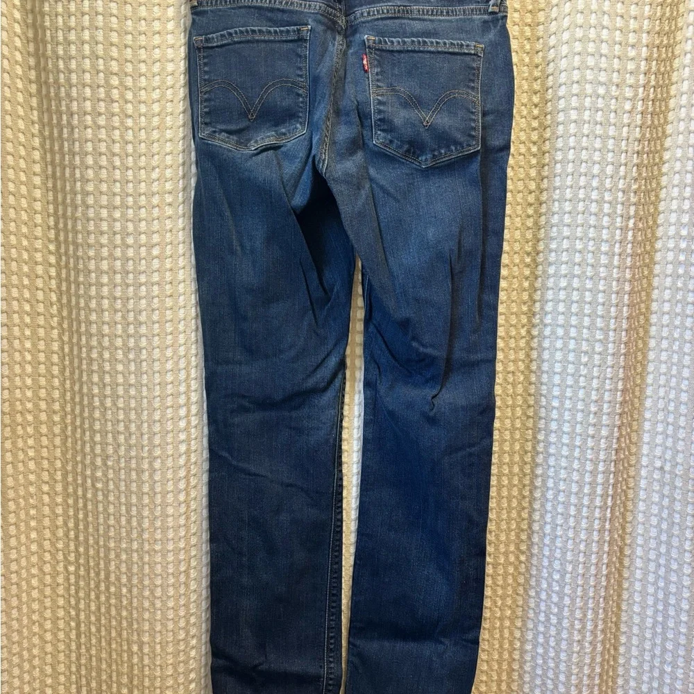 Classic Blue Straight Leg Women's Jeans - Picture 4 of 4